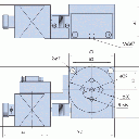 Precision Rotation Stage ASP-WN01RA60M 60mm Diameter Ordinary 