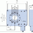 ASP-WN03RA200H 200mm Diameter High Precision Rotation Stages 